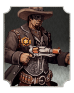 WWE - James "The Masked Marshal" Mcclain - Outlaws - Mercenaries - Lawmen