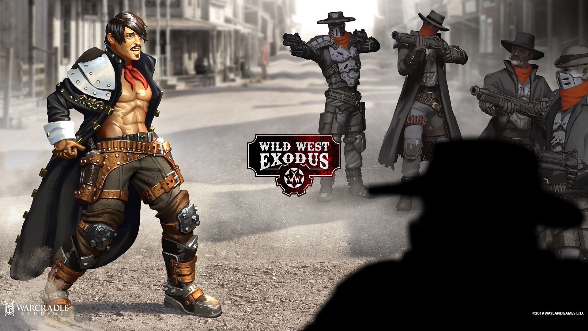 WWE - The Cowboys posse - Outlaws